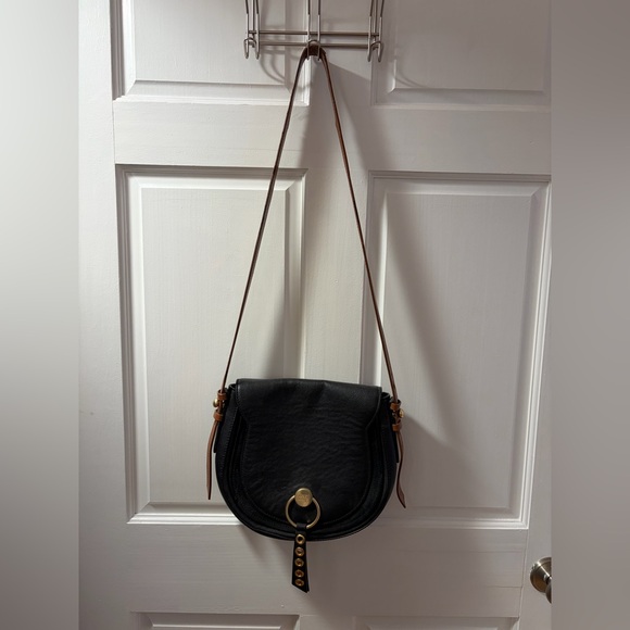 See by Chloe Black and Tan Leather Crossbody Bag - Picture 2 of 6